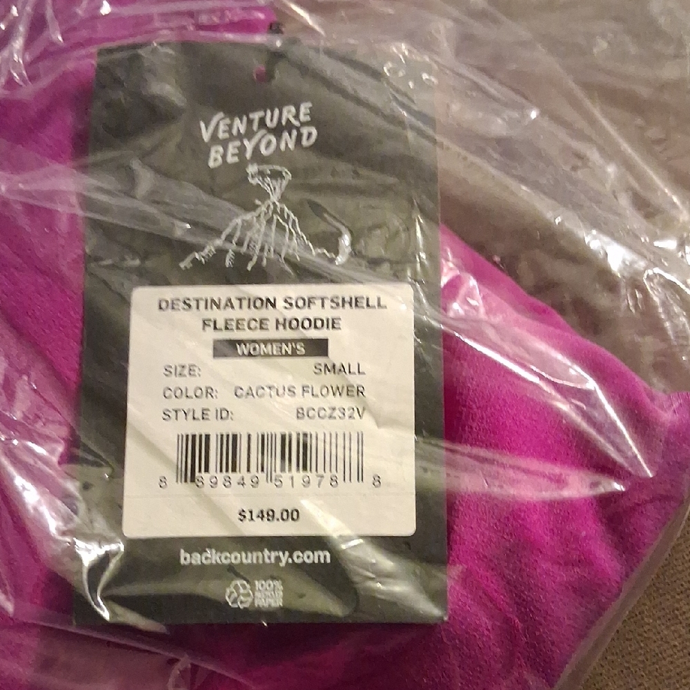 Venture Beyond Women's Cactus Flower Fleece Hoodie